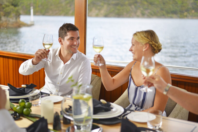 Enjoying A Glass Of Wine