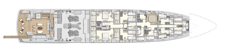 YN 20555 Serena GA Lower Deck