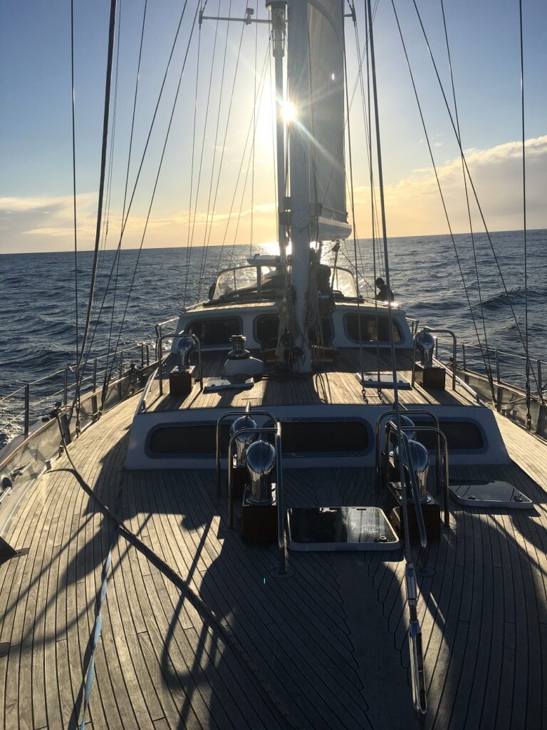 YONDER STAR - View aft