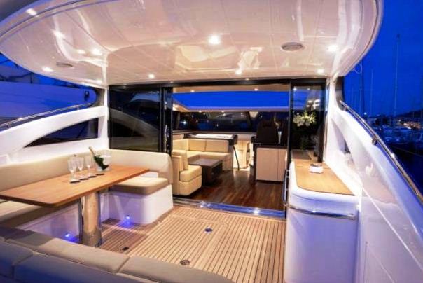 Yacht ALGANDRA -  Aft Deck