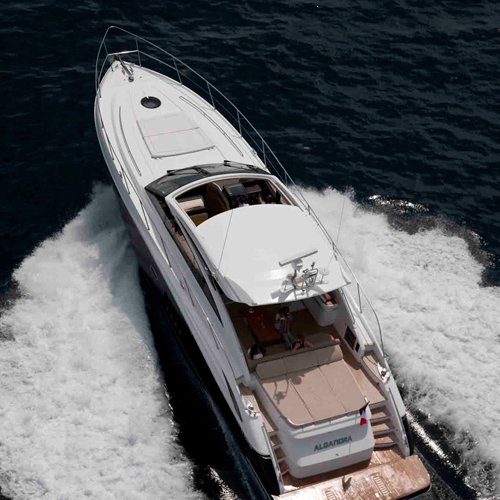 Yacht ALGANDRA -  View from Above