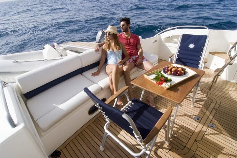 Yacht AMMOS - Aft Deck
