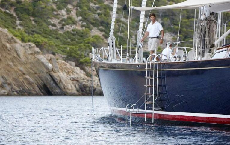 Yacht BOLERO - Swim Ladder