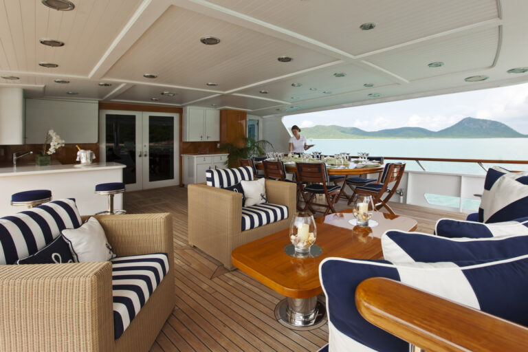 Yacht CHARISMA By Feadship - Aft Deck