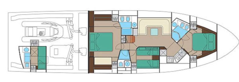 Yacht Charter W Layout