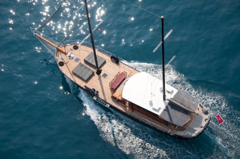 Yacht DOLCE VITA - From Above