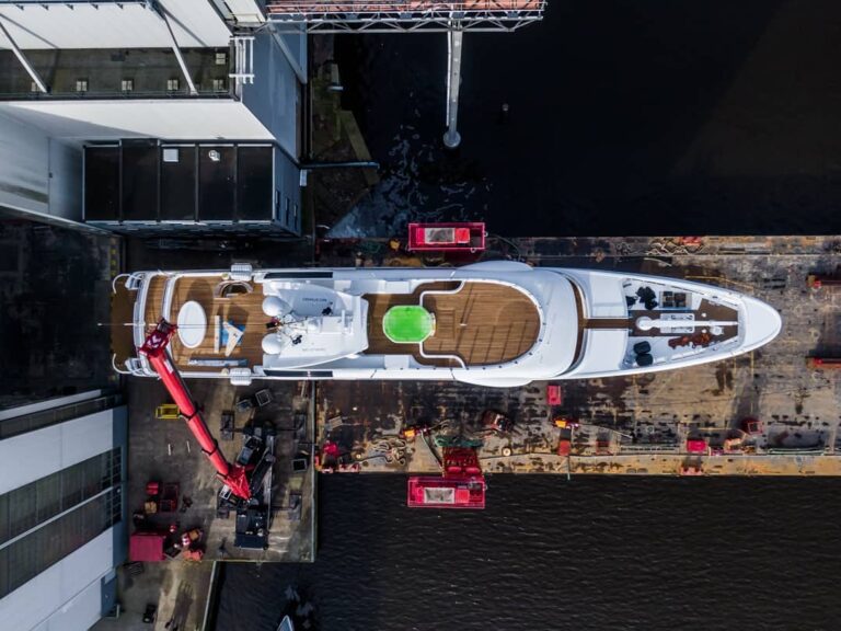 Yacht GALENE For Charter - Top View