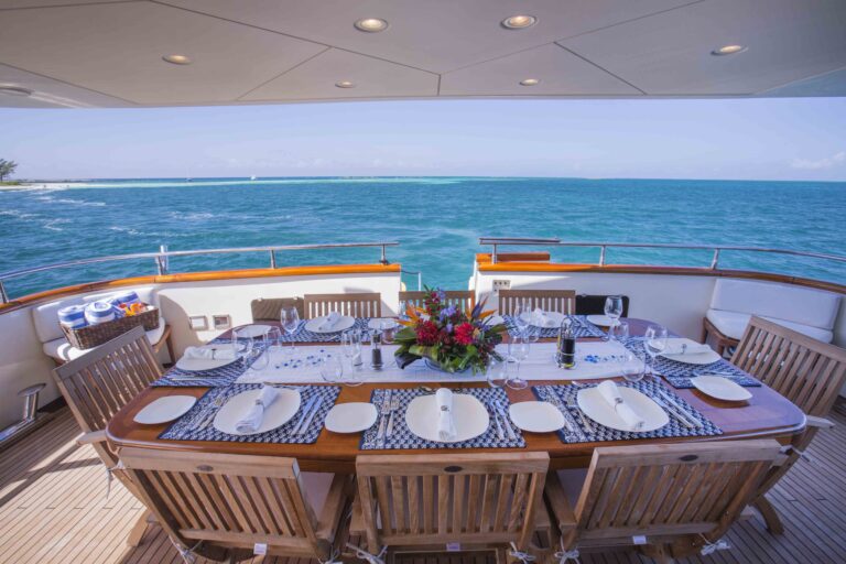 Yacht GRAND BAROSSA - Aft Deck