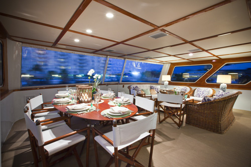 Yacht Georgiana - Aft Deck 2