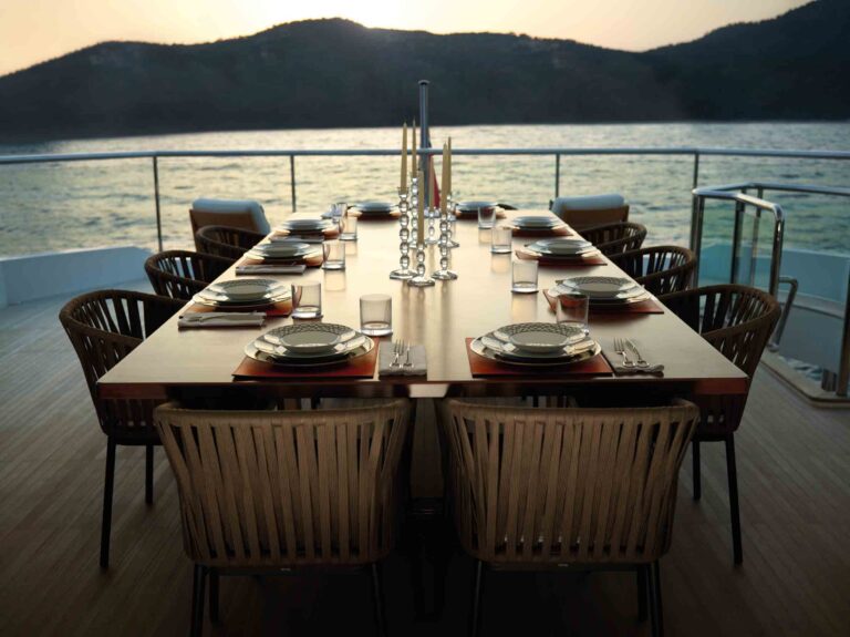 Yacht IMPERIAL PRINCESS -  Bridge deck Dining