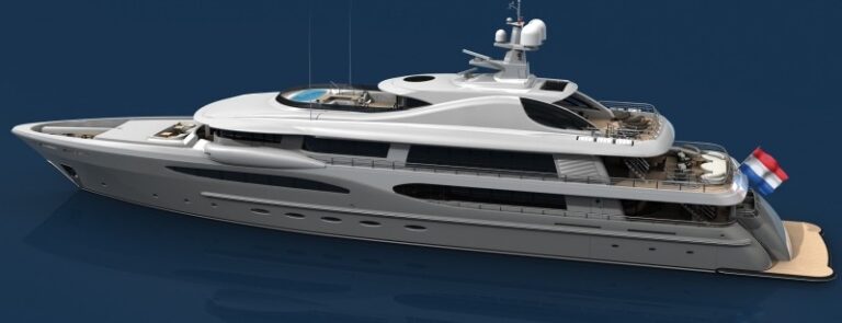 Yacht Imagine an Amels Limited Edition 212 vessel with exterior design by Tim Heywood