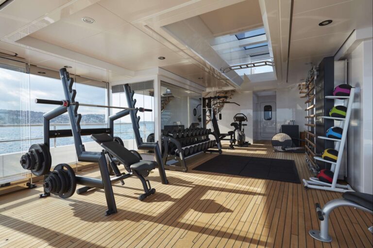 Yacht JOY The Gym - Copyright Feadship