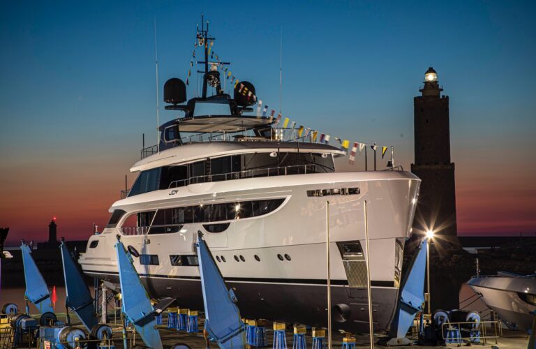 Yacht JOY To Hit The Water At Benetti