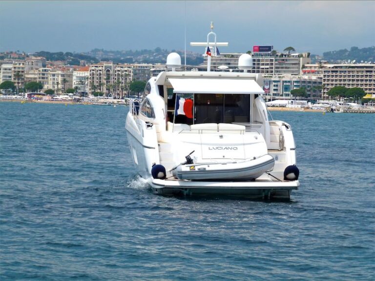 Yacht LUCIANO - Aft View