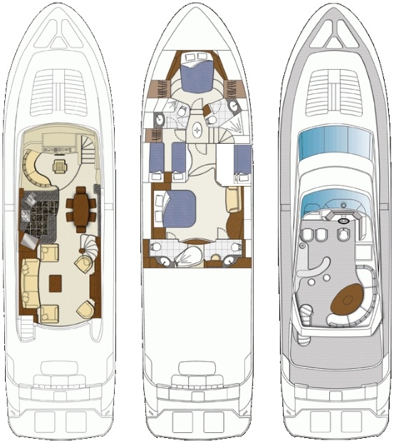 Yacht LUDI -  Layout