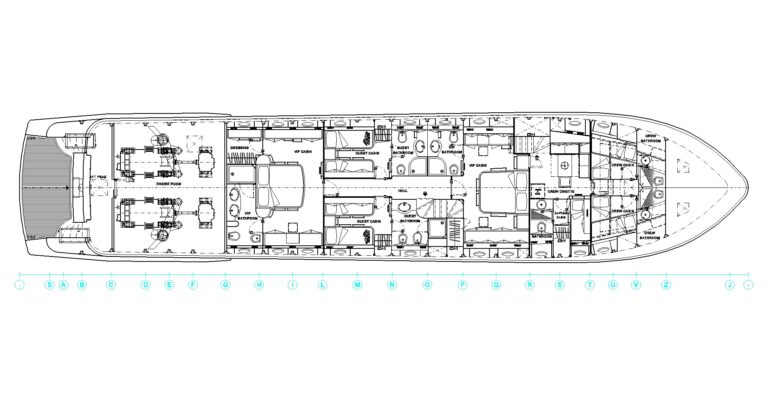 Yacht LUISAMAY -  Layout
