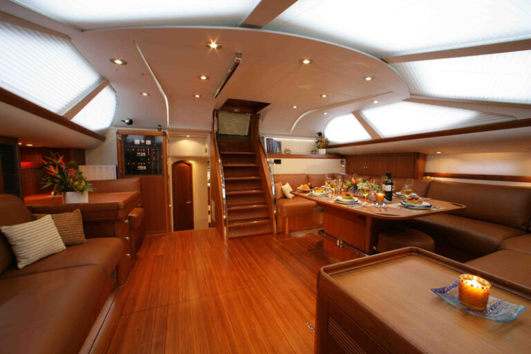 Yacht LUSKENTYRE -  Salon View 2