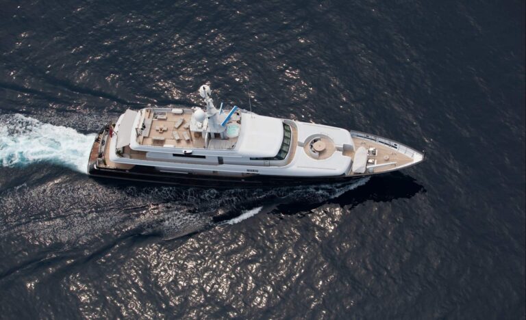 Yacht MARIU - Profile From Above
