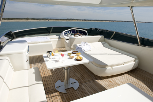 Yacht MARY FOR EVER - Flybridge Dining