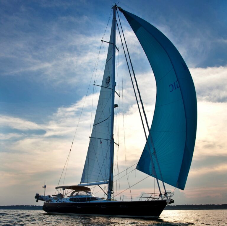 Yacht MORE MAGIC -  With Spinaker