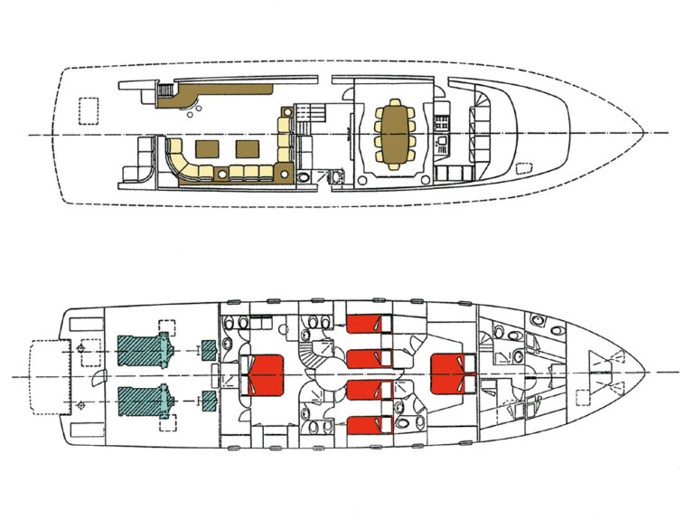 Yacht MY WAY - Layout