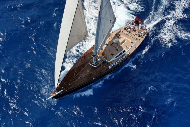 Yacht OCEAN'S SEVEN 2 - Sailing From Above