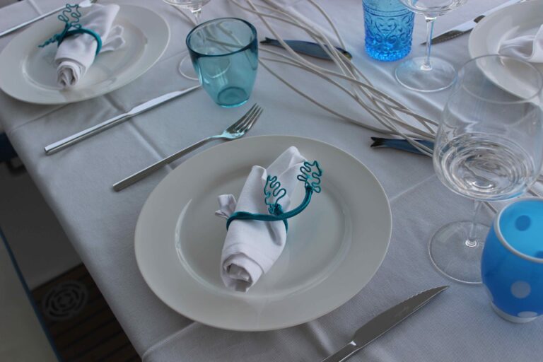 Yacht OMBRE BLU - Alfresco dining