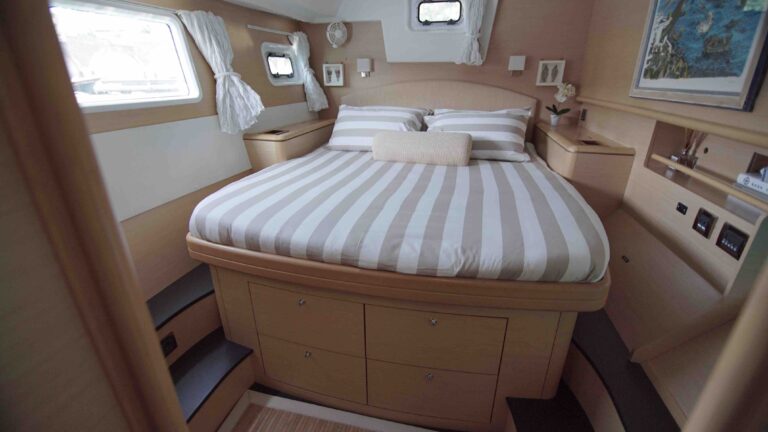 Yacht OMBRE BLU - Master cabin