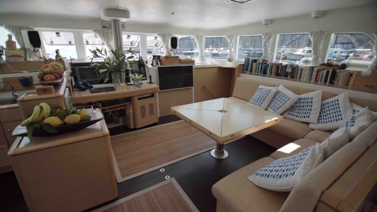 Yacht OMBRE BLU - Salon