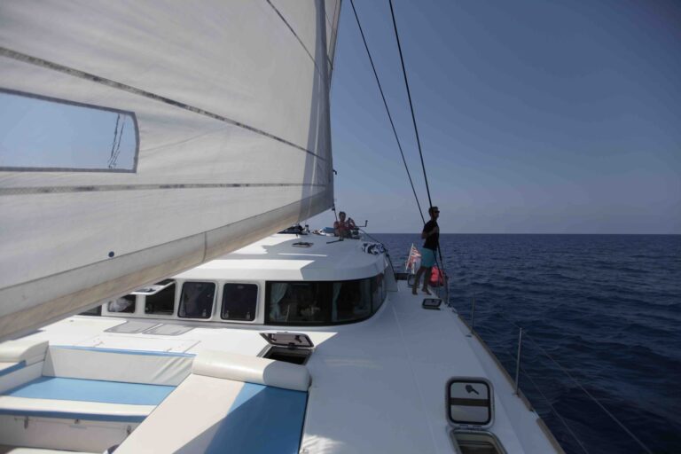 Yacht OMBRE BLU - View aft
