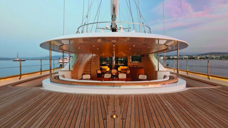 Yacht PARSIFAL III By Perini Navi - Aft Deck