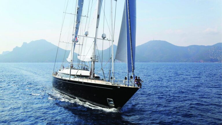 Yacht PARSIFAL III By Perini Navi - Sailing Bow