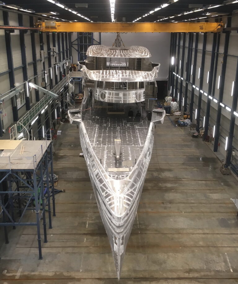 Yacht PROJECT PHI At Royal Huisman
