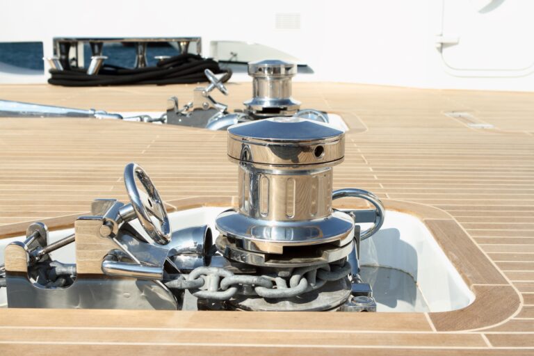 Yacht QUARANTA By Curvelle - Windlass Detail