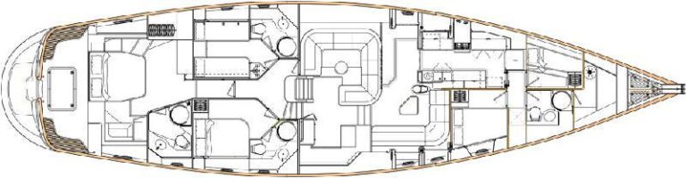Yacht RAVEN -  Layout