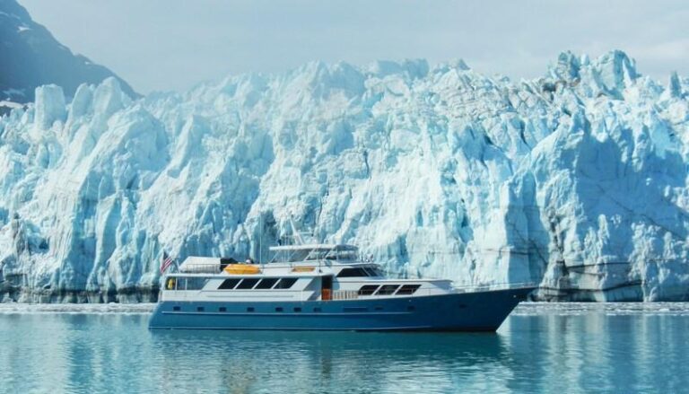 Yacht REFLECTIONS -  In Alaska