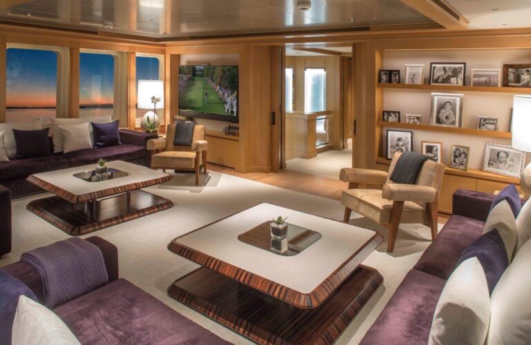 Yacht SAMADHI - Upper salon