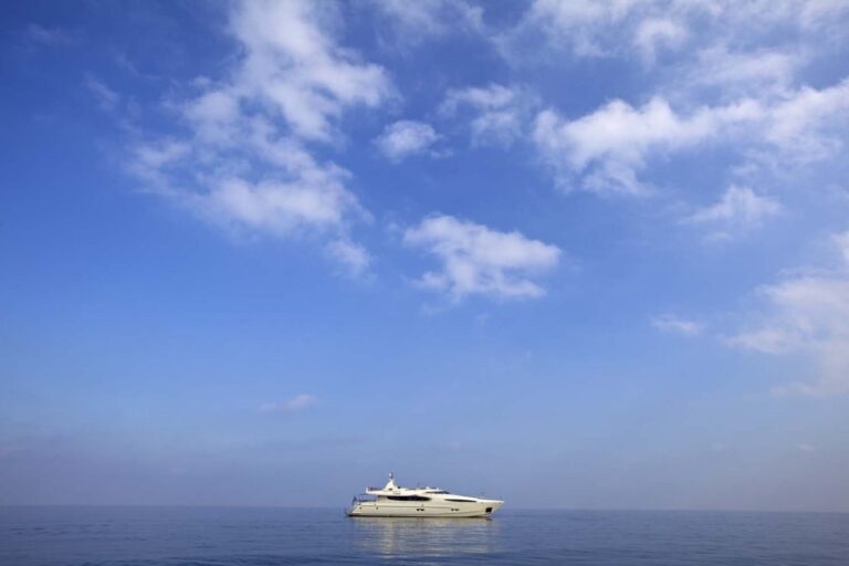 Yacht SANJANA -  at anchor