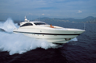 Yacht SARAH A -  Running Shot