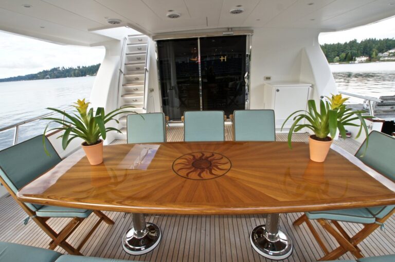 Yacht SEA YOU LATER Aft