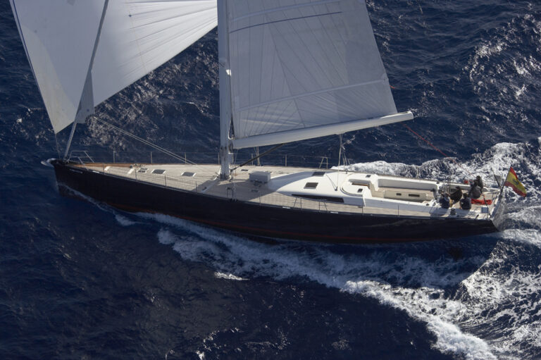Yacht SEJAA - From Above
