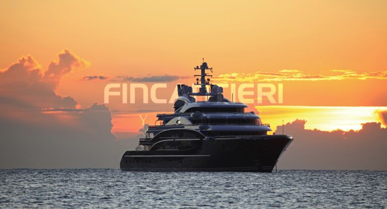 Yacht SERENE By Fincantieri - Sunset