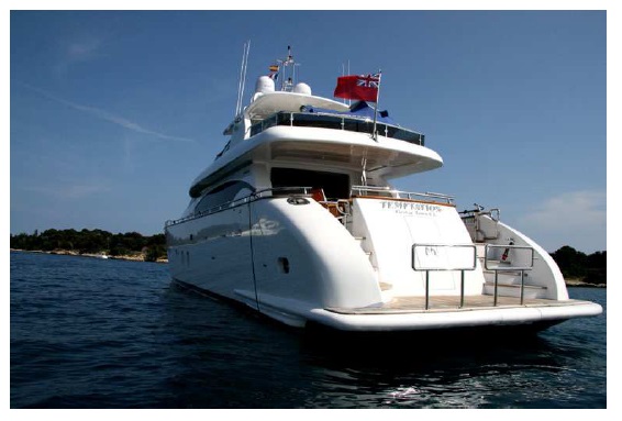 Yacht TEMPTATION DELTA -  Stern View