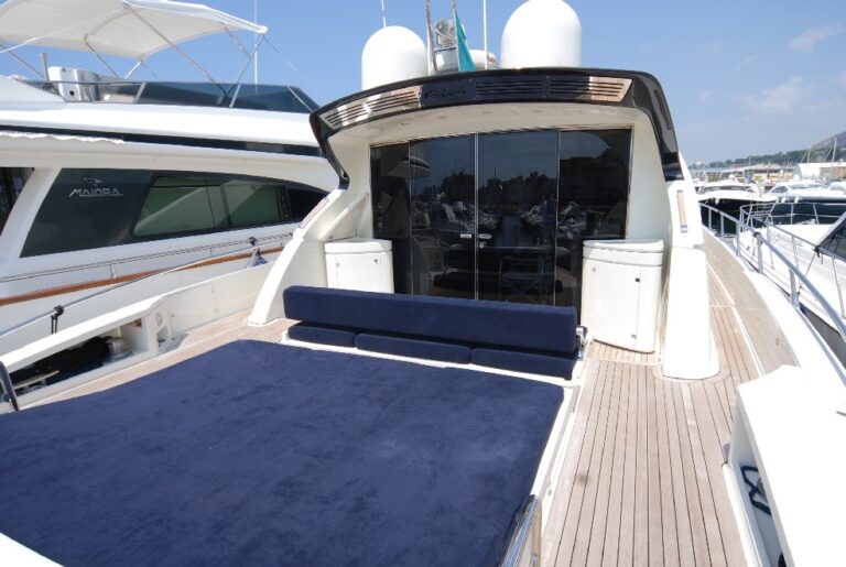 Yacht TEONE - Aft Deck