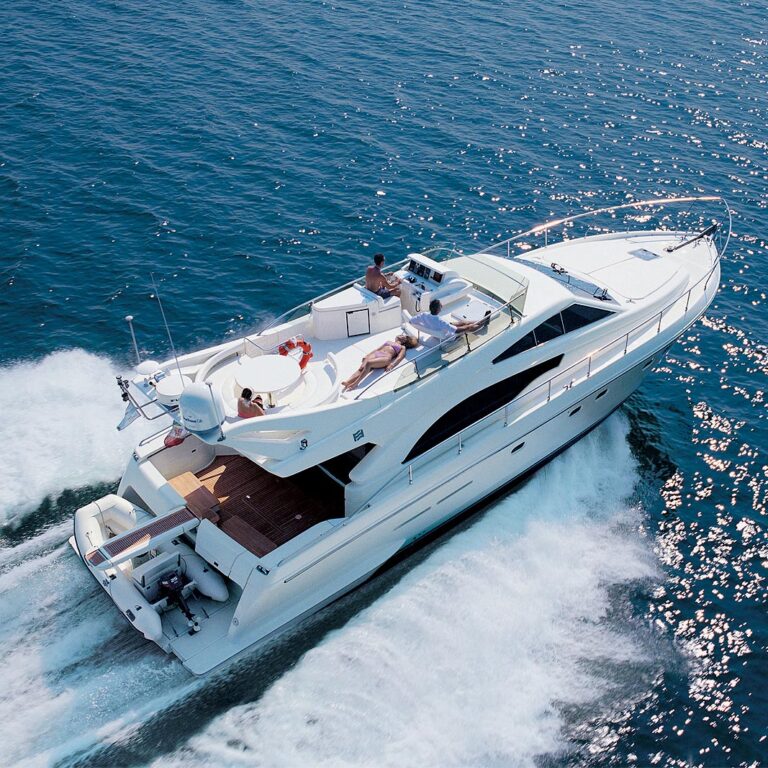 Yacht TIME OUT - From Above