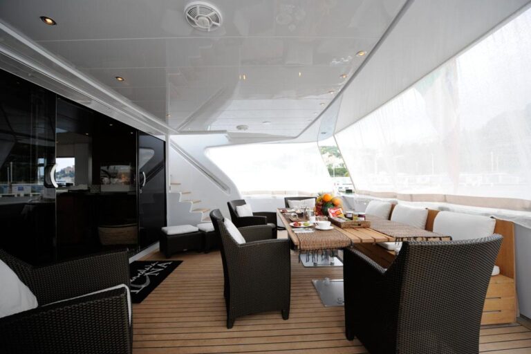 Yacht TROPICANA -  Aft Deck