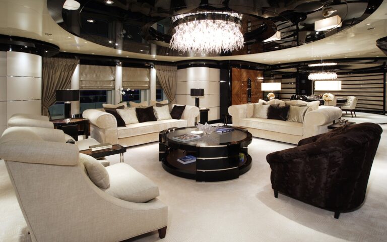 Yacht Talisman C Interior Seating