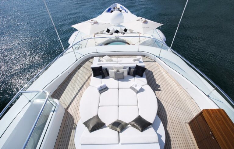 Yacht Talisman C Sunning Area