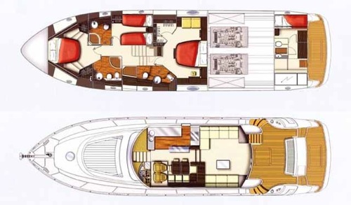 Yacht WAVE RUNNER -  Layout