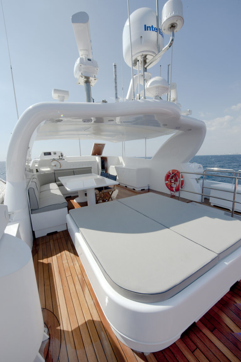 Yacht WOLF TWO - Sundeck Sunbeds